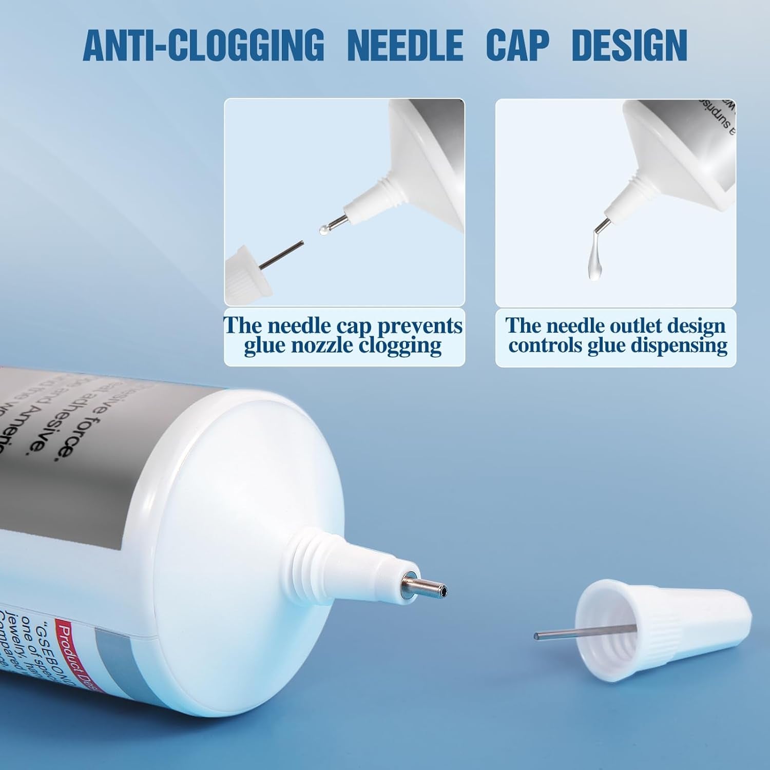 110 Ml B7000 Adhesive Rhinestones Glue for Crafts, B7000 Glue Clear Glue with Glue Spreaders and Dotting Pen Tool, Multipurpose Jewlery Glue for Fabric DIY Craft Makeup Shoes Jewelry Making Nail Art