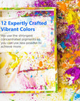 - Fluorescent Powder 12 10G Jars of Pigment for Paint, Dye, Soap Making, Nail Polish, Epoxy Resin, Candle Bath Bombs, Slime Lime,Purple,White