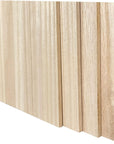 4 Pack Veneered MDF Double Sided Paulownia Wood,Mdf Core,6.4Mm 1/4Th Inch, 10"X16" Unfinished Wooden Canvas Boards Signs for Engraving Painting Crafts