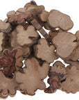 30Pcs Irregular Wood Log Slices Natural Tree Decorative Embellishments