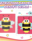 8-In-1 Cross Stitch Kit for Beginners Kids, Includes 8 PCS Plastic Canvas with Pre-Patterns, 13 Colors Threads, Instructions, Embroidery Needles for Beginners Sewing