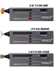 Diamond Tester Pen and 9V Battery Kit,High Accuracy Jewelry Diamond Tester,Diamond Selector for Novice and Expert, Thermal Conductivity Meter (Diamond Tester)