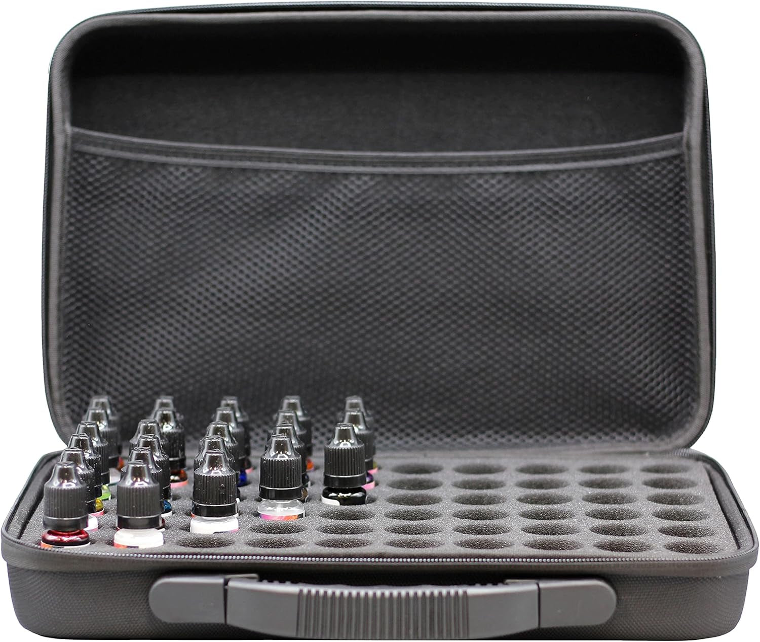 Alcohol Ink Case, Store and Carry Alcohol Ink, Paints, Reinkers and Accents - Large Travel Case Holds 60X 0.5 Ounce Bottles, Great for Storing Craft Supplies