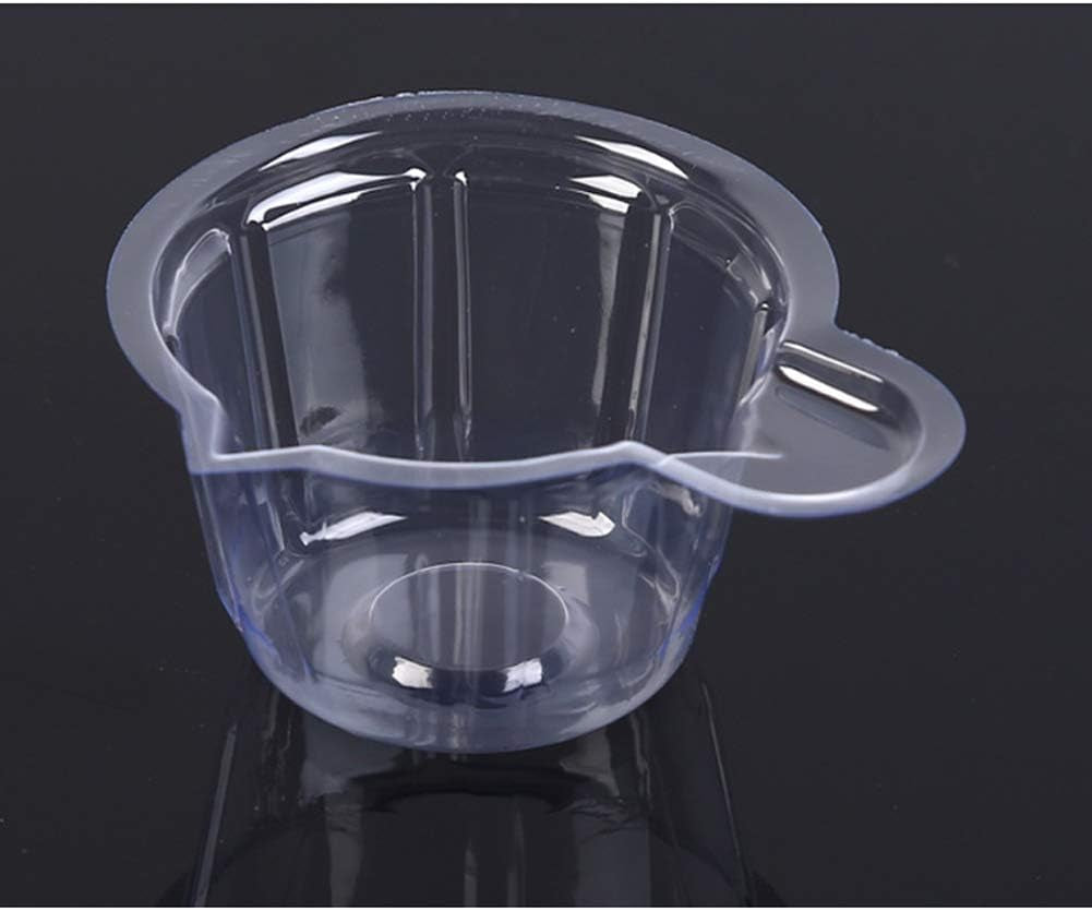 120Pcs 40Ml Disposable Plastic Resin Mixing Cups Multipurpose Dispensing Cup for Mixing Paint, Epoxy, Jewelry Making, Resin Crafts DIY (Clear)