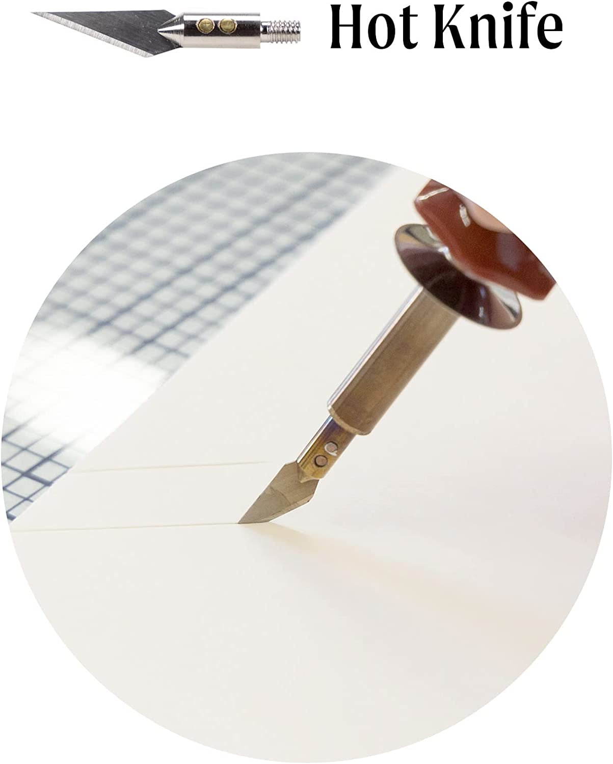 Professional Hot Knife for Cutting & Carving Foam Making Stencils and Cutting Vinyl & Plastic