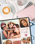4X4 Photo Album Sleeves - Fits 12X12 3 Ring Album Binder (25 Pack), 12 X 12 Scrapbooking Pages with 9 Square Pockets, Picture Page Refill Hold 450 4 X 4 Prints, Archival Quality