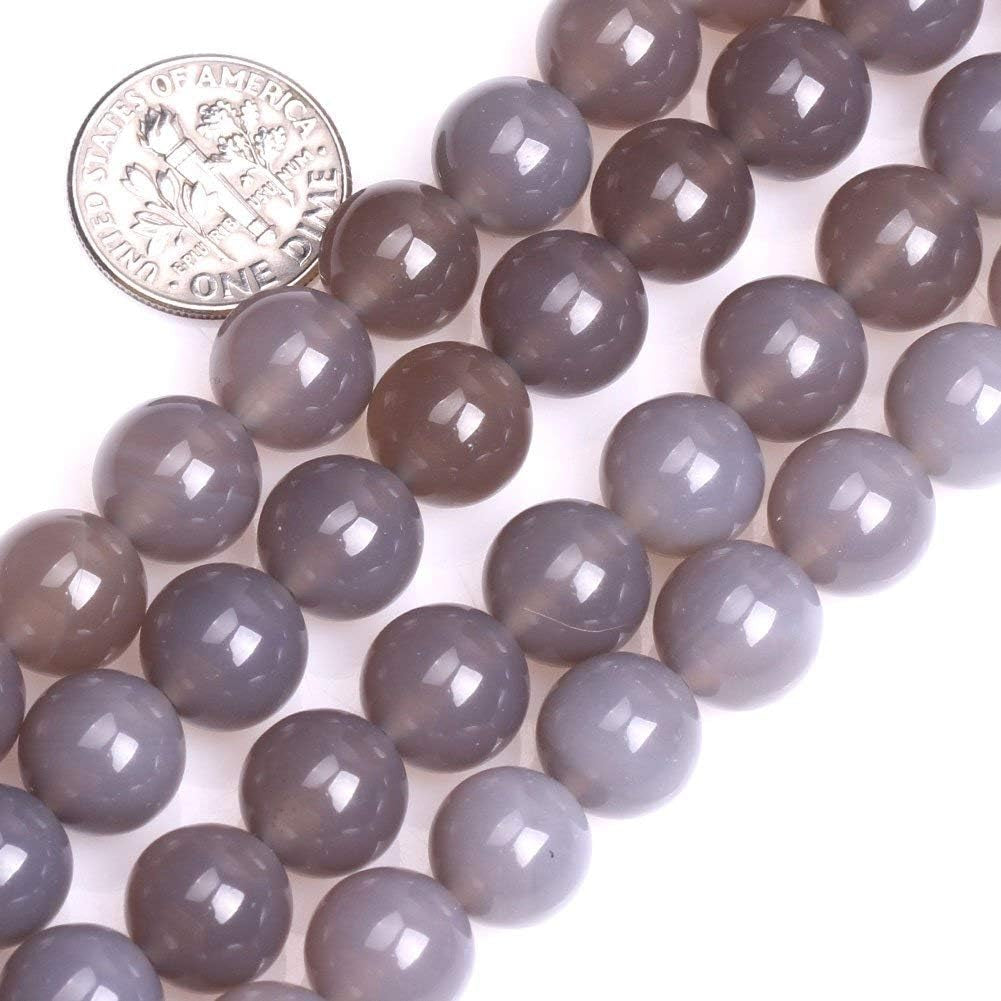 12Mm Natural Indian Agate Beads round Gemstone Loose Beads for Jewelry Making (31-33Pcs/Strand)
