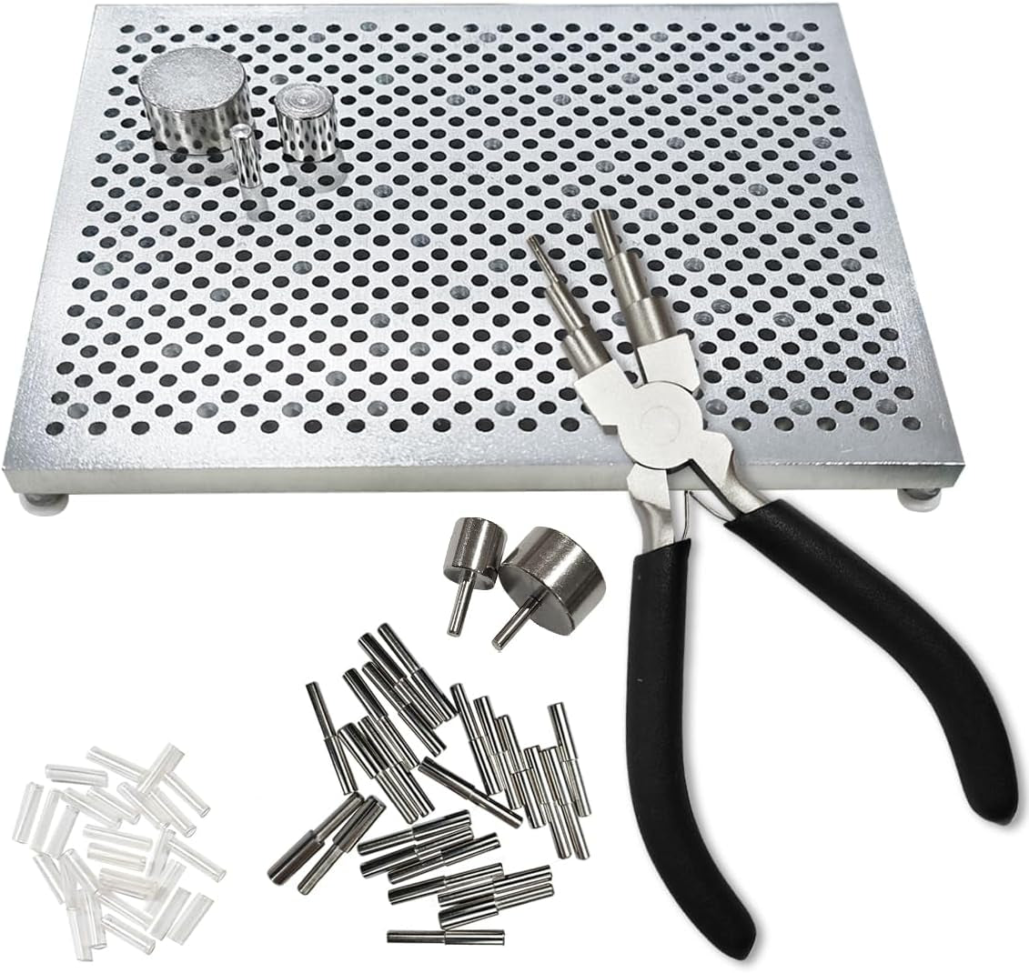 The  Wire Bending Jig Tool with 6 in 1 Wire Bending Plier Bail Making Pliers Wire Looping Pliers for Wire Jewelry Making and Wrapping