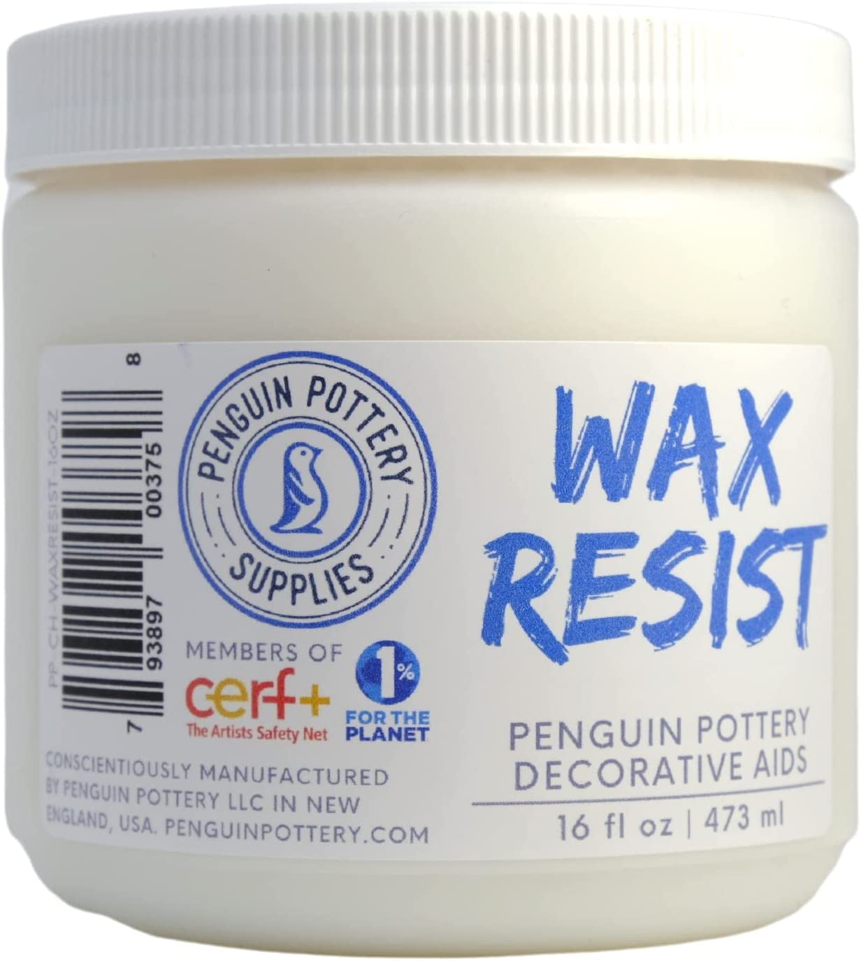 - Premium Ceramic Wax Resist for Pottery Glaze, Ceramic Slip Clay, and Ceramic Glazes - Alternative to Latex Resist for Pottery - Ceramic Sealant for Pottery - 1 Pint | 473 Ml