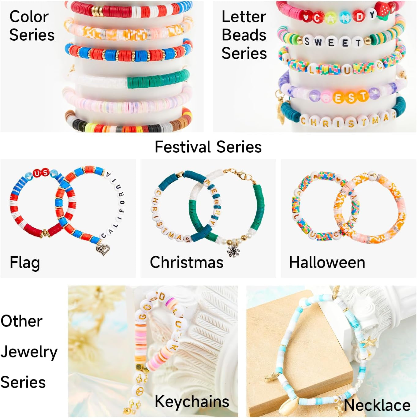 22000 Pcs Clay Beads for Bracelet Making Kit, 120 Colors Flat round Polymer Clay Beads, Friendship Bracelet Kit Heishi Beads for DIY Jewelry Making, Crafts Gift for Girls Teen Ages 6-12