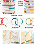 22000 Pcs Clay Beads for Bracelet Making Kit, 120 Colors Flat round Polymer Clay Beads, Friendship Bracelet Kit Heishi Beads for DIY Jewelry Making, Crafts Gift for Girls Teen Ages 6-12