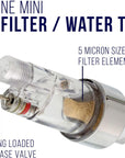 Premium Airbrush In-Line Mini Air Filter and Water Trap (Connects Directly onto Airbrushes and Hoses with 1/8" Threads)