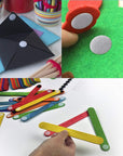 (500 Pair Sets) 3/4Inch 20Mm Diameter Sticky Back Coins Hook & Loop Self Adhesive Dots Tapes (White)