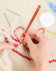 Tambour Hook with 3 Needles 70 100 120 Embroidery Beading Crochet Tools Kit