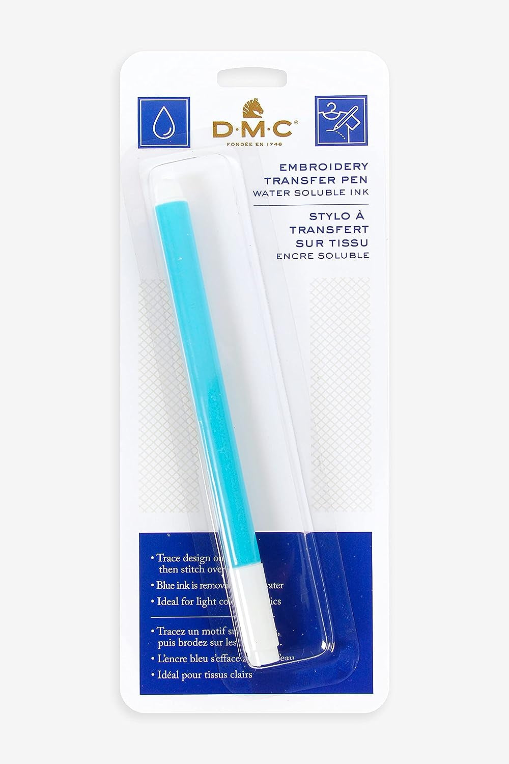 Embroidery Transfer Pen, Blue