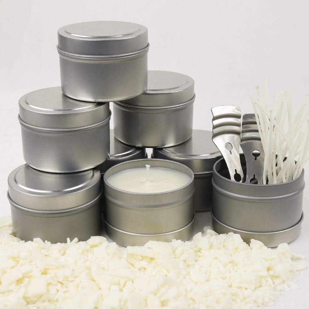 Candle Tin 24 Piece, 4 Oz, for Candle Making