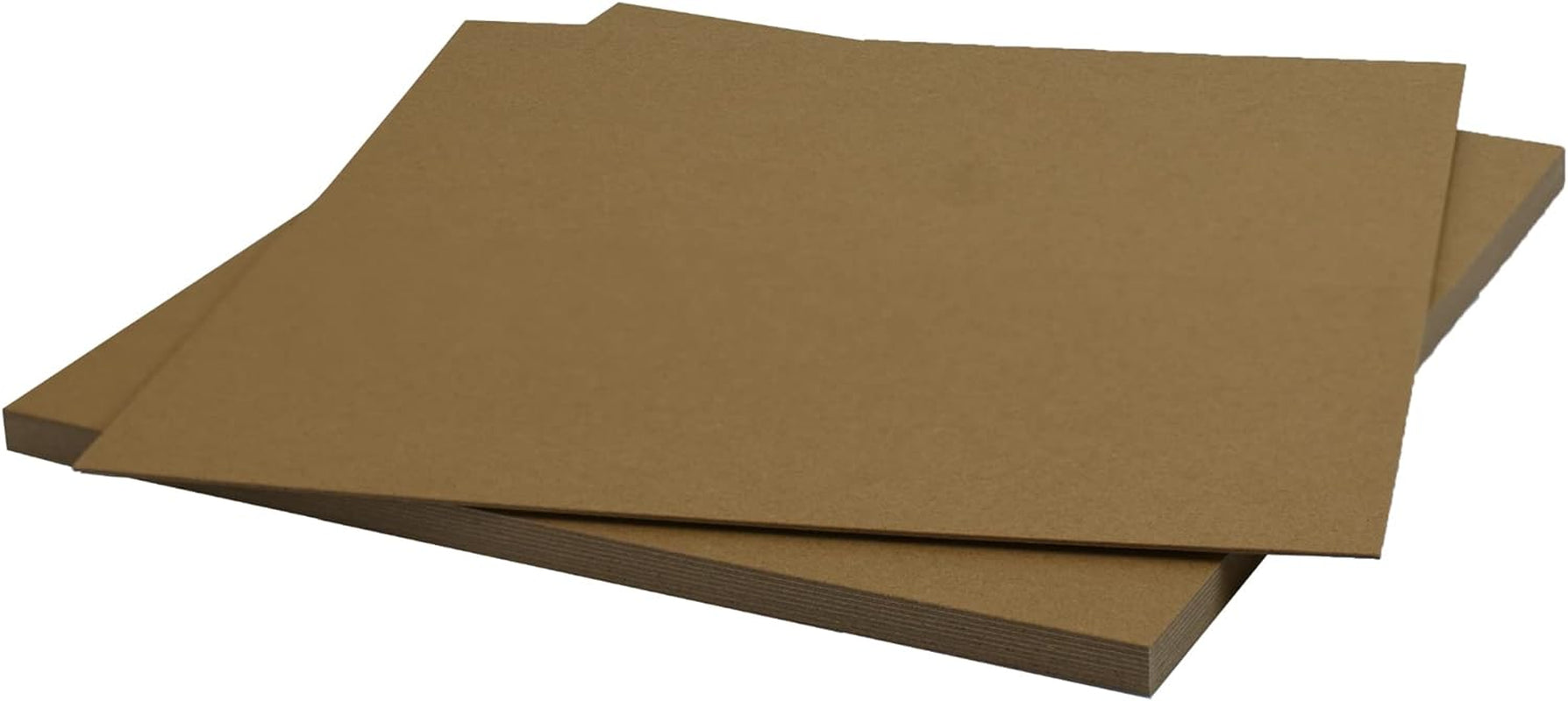 Chipboard Sheets 8.5 X 11 Inches, 50 Pack, Acid Free, 0.057” Heavy Weight, Brown, Create Three-Dimensional Embellishments for Cards, Mixed Media, Crafts, Fabric Organizer