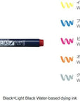Fudenosuke Brush Pen - Hard - 10 Colors Set (WS-BH10C)