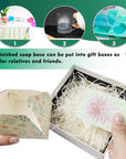 Soap Making Kit for Adults & Kids - Soap Making Supplies with 2Lbs Glycerin Soap Base, Silicone Molds, Dried Petals, Fragrance Oils, Pigments & More - Fun, Easy, Creative DIY Craft Kits