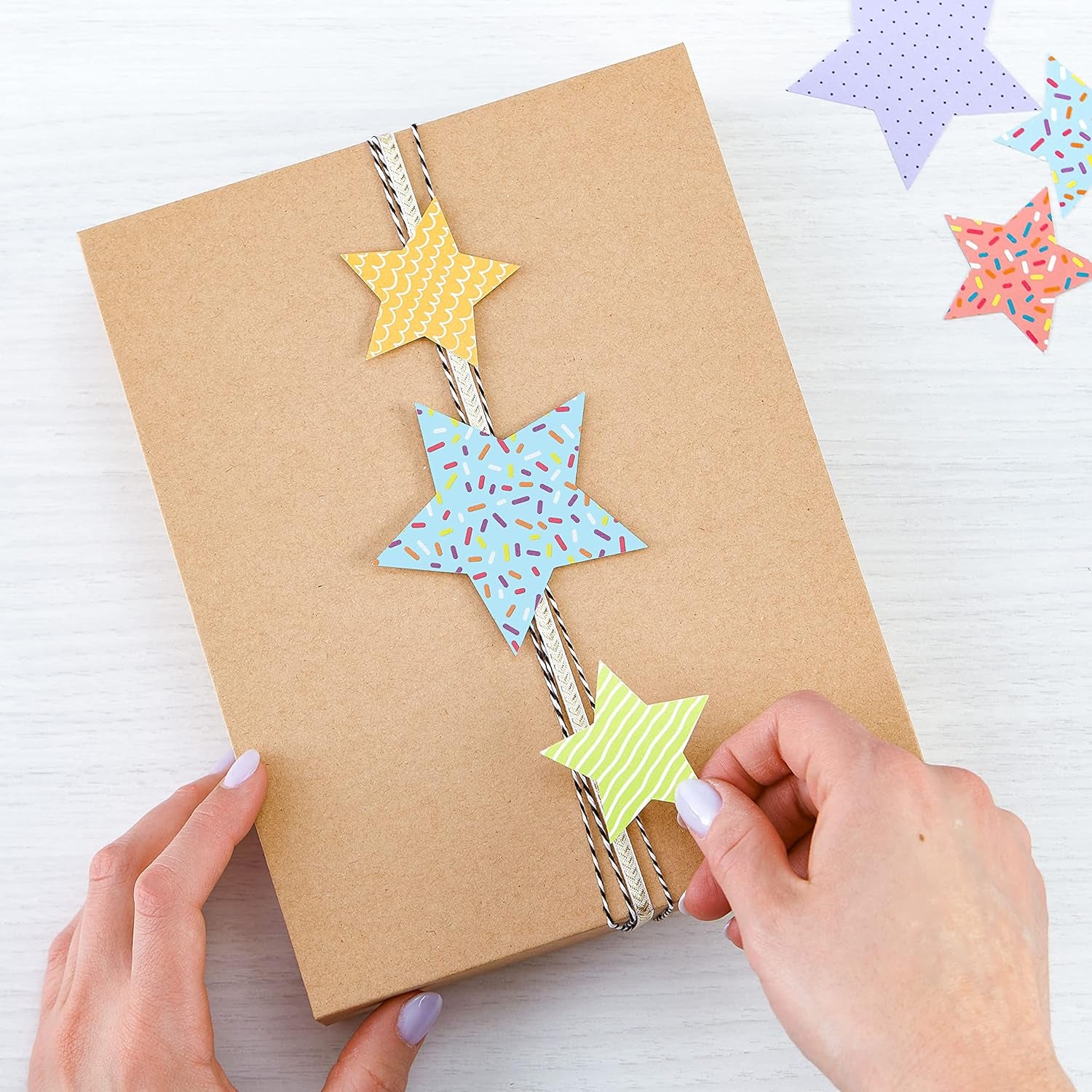 Crafting Cardstock, 12" X 12", 65 Lb/176 Gsm, Celebrations Assortment, 20 Sheets (91559)