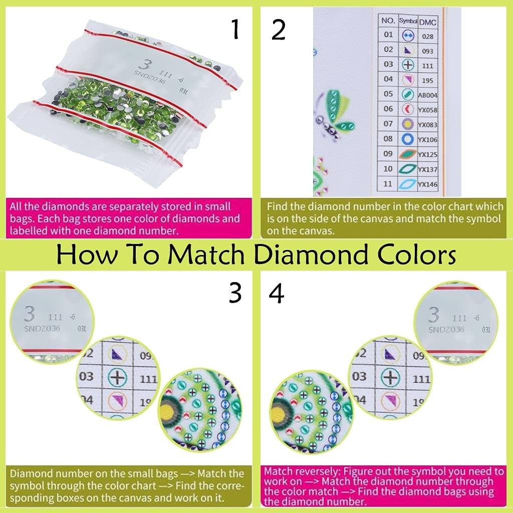 5D Peacock Diamond Painting Kits Hanging Pendants Wall Art Colored Imitation Glass Art Point Drill Crystal Diamond Art Window Pendants Home Garden Wall Door Birthday Festival Gifts