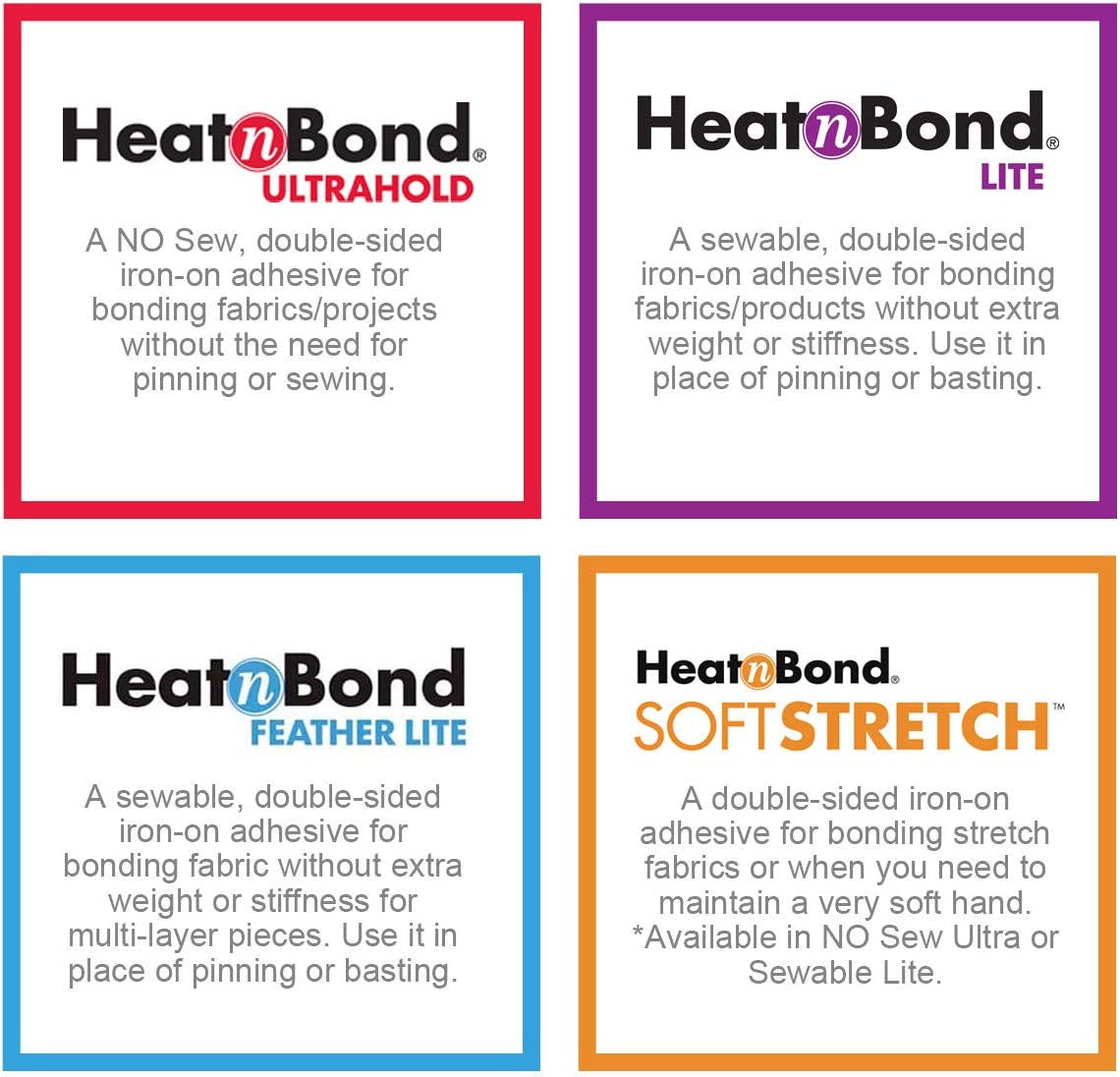 Ultrahold Iron-On Adhesive Value Pack, 17 Inches X 5 Yards, White
