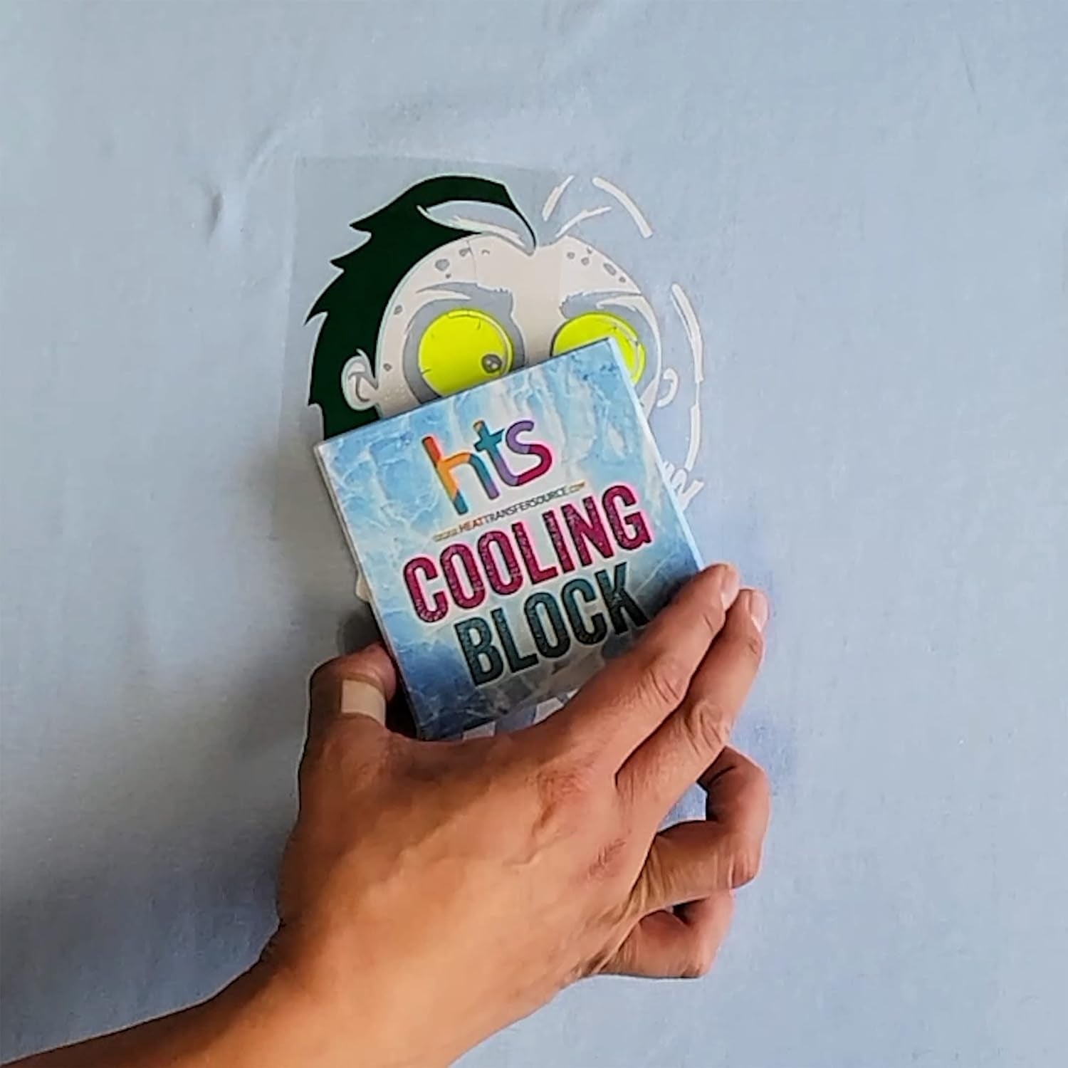 Original HTV Cooling Block Is a Must-Have Crafting Tool Because It Lets You Cool Your Vinyl at Super-Fast. Precision Craft Vinyl Tools, Cooling Heat Transfer Vinyl. Fast Cooling Vinyl