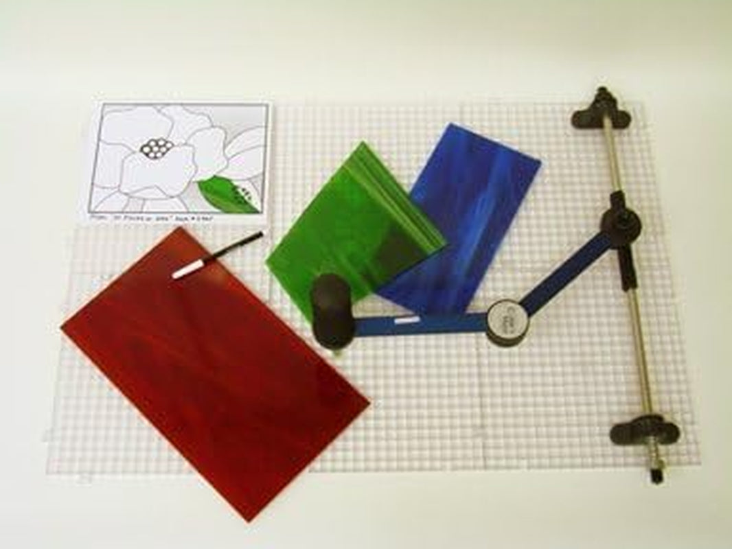 Waffle Grid 2-Pack - the Original Multi-Use Modular Grid System - Solid Bottom - Best Used for Cutting Glass, Catching Small Pieces, Contain Water, Put under Plants, Etc. - Made in USA