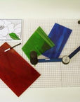 Waffle Grid 2-Pack - the Original Multi-Use Modular Grid System - Solid Bottom - Best Used for Cutting Glass, Catching Small Pieces, Contain Water, Put under Plants, Etc. - Made in USA
