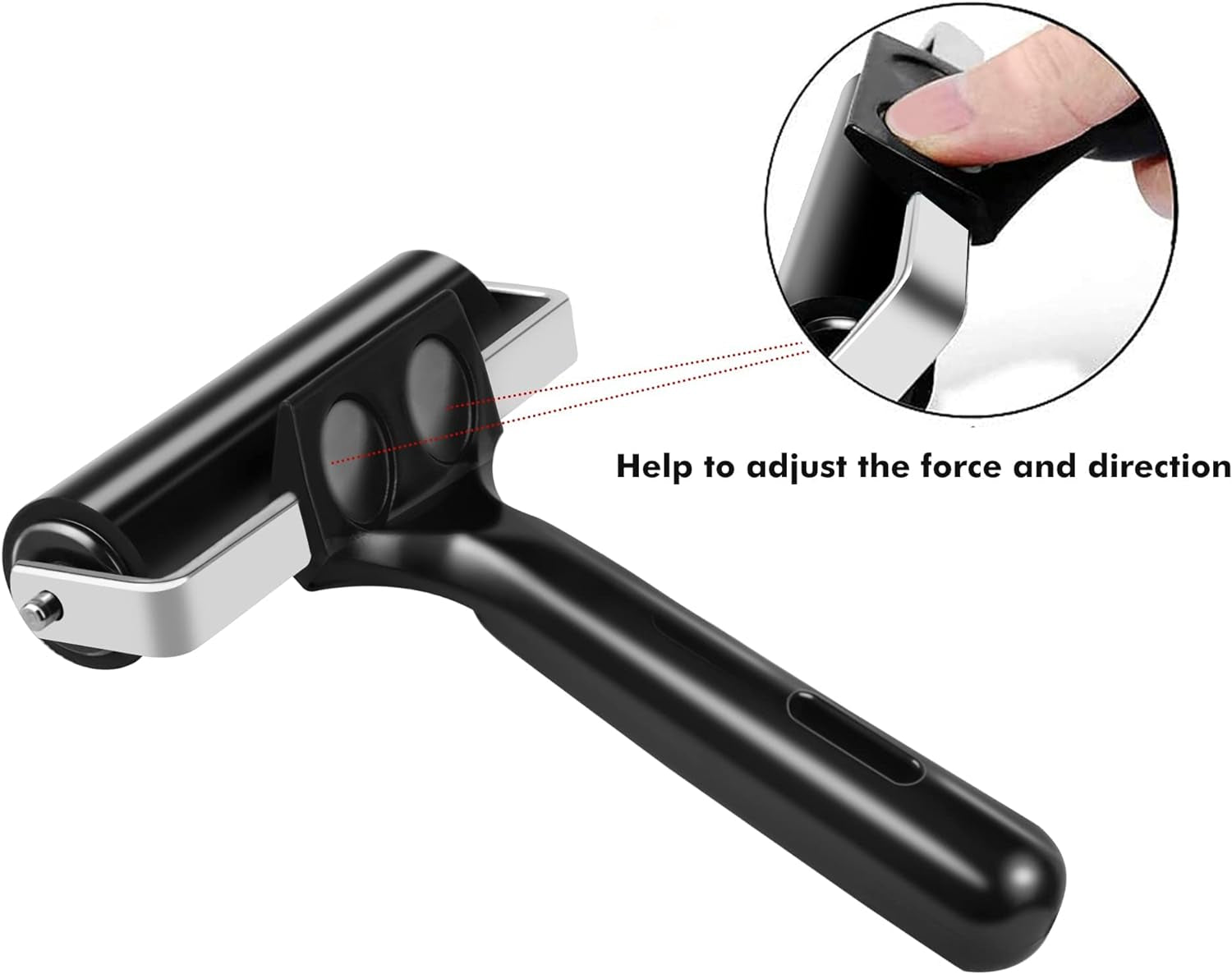 2 Pack Brayer Rollers for Crafting - Rubber Roller 4 and 2.2 Inch for Printmaking, Ink Roller for Painting Print Glue Stamping Tool