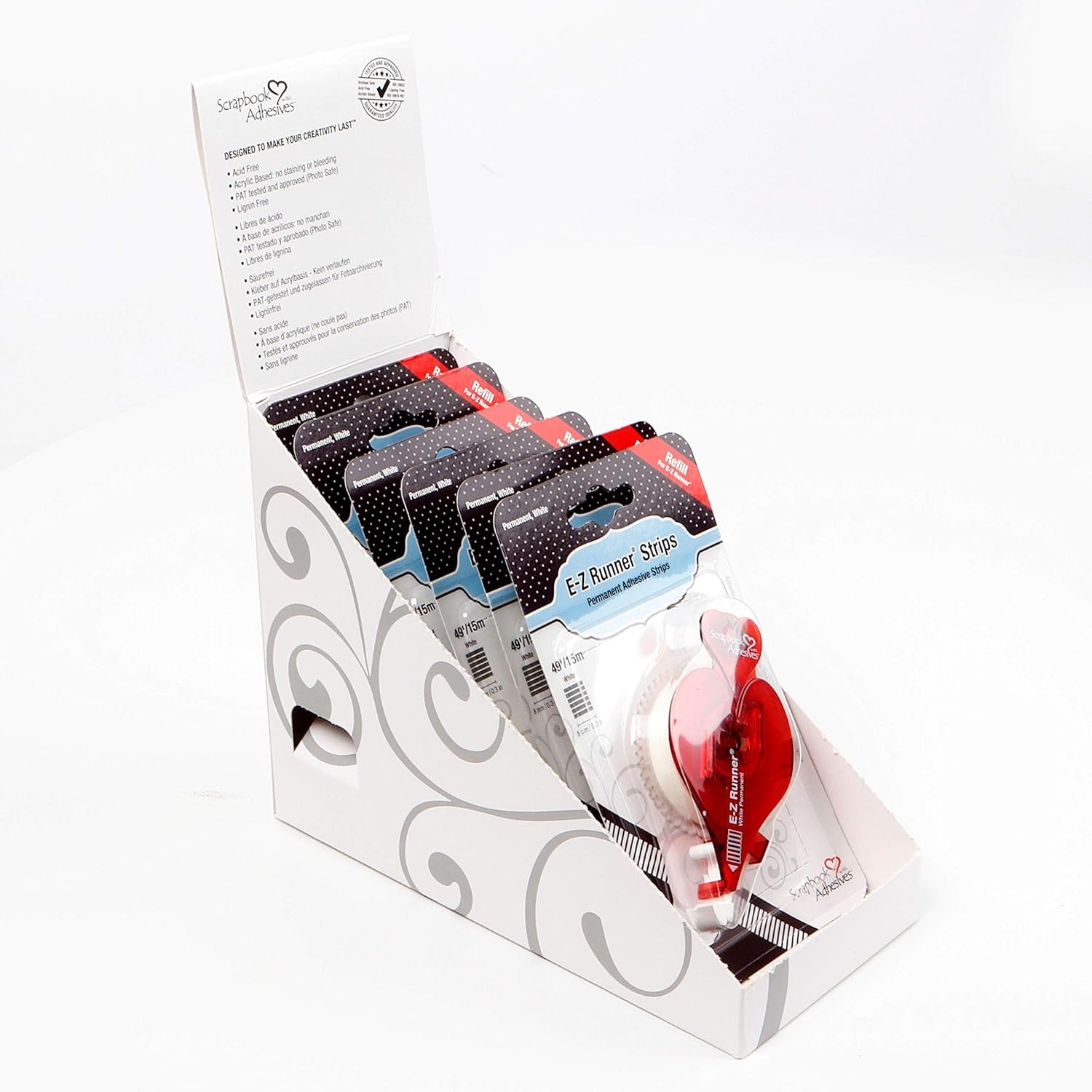 E-Z Runner Permanent Refill Catridge, 49 Feet-Set of 6 - 01201-MP