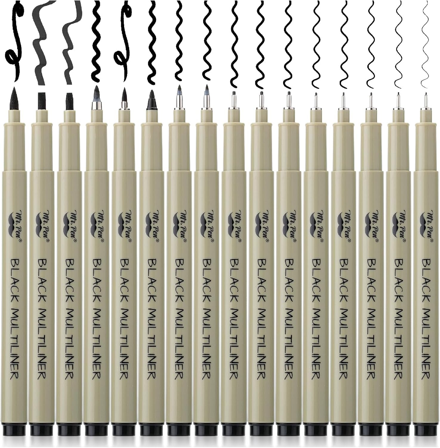 - Drawing Pens for Artists, 8 Pack Black Multiliner/Fineliner Micro Anime/Sketch Pens, Line Art/Inking Pens, Fine Point Bible Journaling Pens