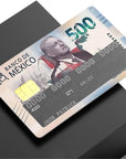 Credit Card Sticker Small Chip Debit Card Skin Cover Mexican Bank Card Transportation, Key, Debit, Credit Card Skin Removeable (500-3)
