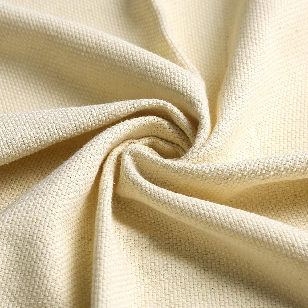 Tufting Cloth Punch Needle Fabric, Embroidery Fabric, Monks Cloth for Punch Needle Embroidery Rug-Punch & Pinch Needle, 26.4 X 19.3 Inch