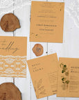 100 Sheets Light Brown Cardstock 8.5 X 11 Kraft Paper,  80Lb Card Stock Printer Paper for Invitations, Menus, Crafts, DIY Cards