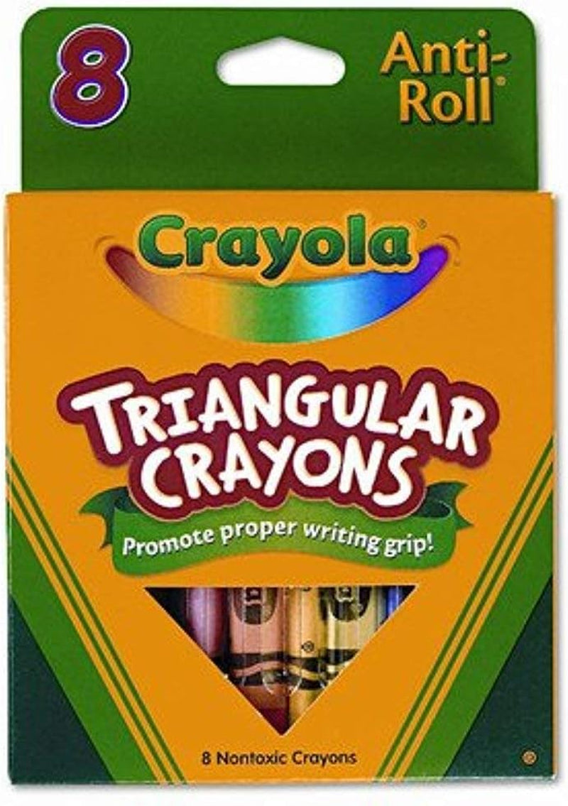 Triangular Crayons (8/Box) [Set of 3]