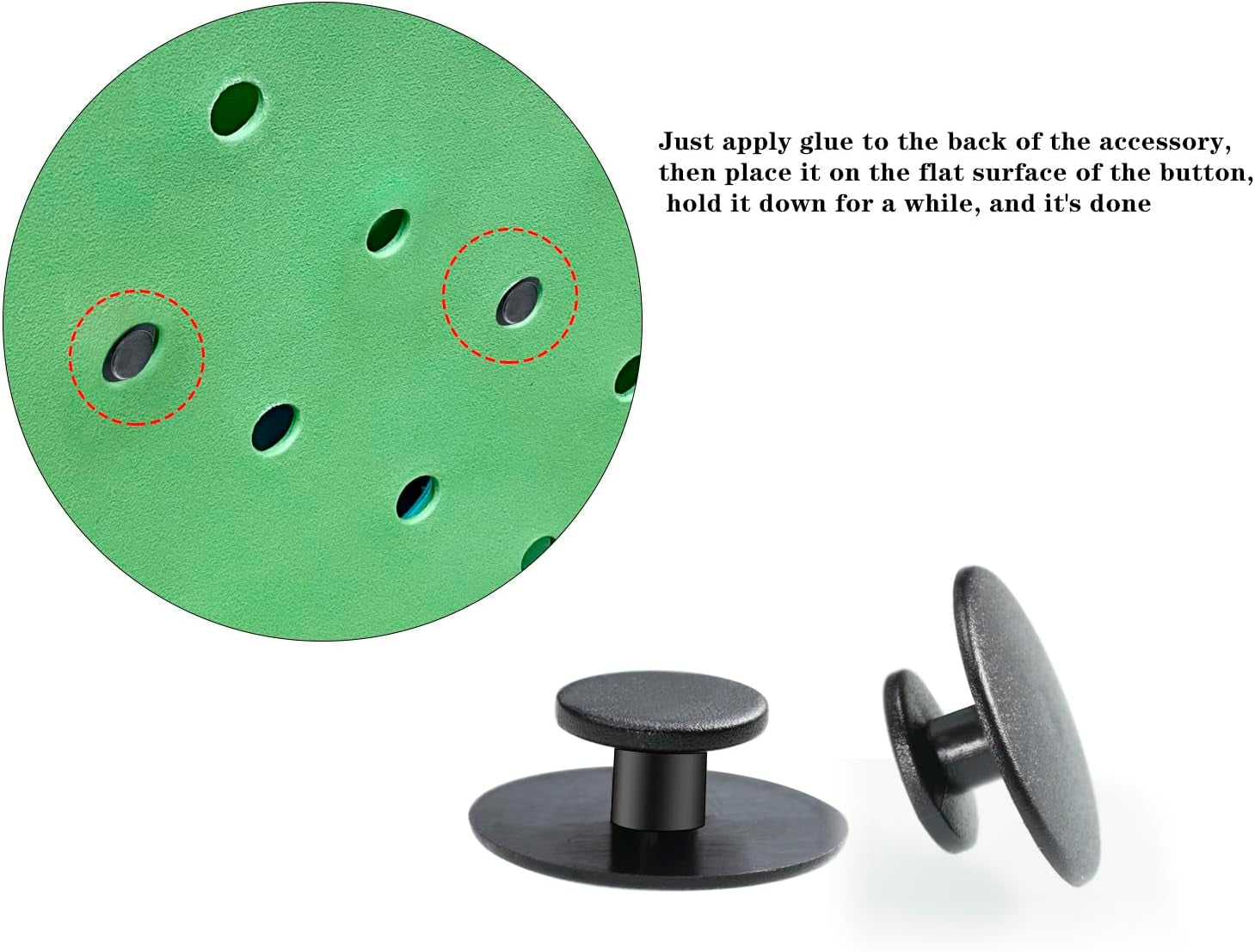 Blank Bit Accessory for Bogg Bags,20 Pcs Insert Charm Rivets,Button Accessories Charm Diy Ornaments for Bogg Bags