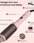Heated Curling Iron Brush