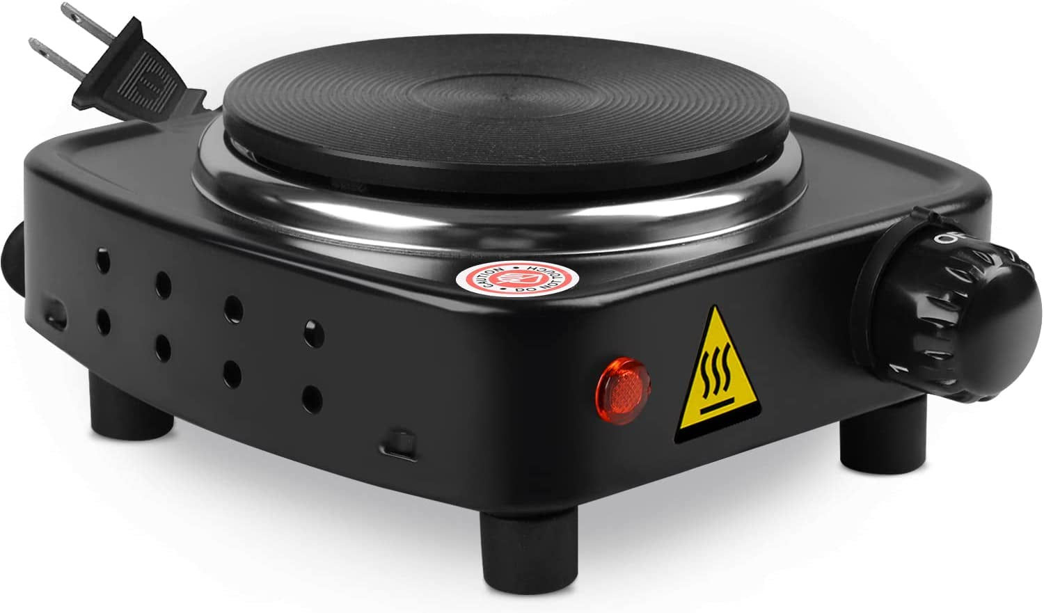 Hot Plate for Candle Making, White Color Electric Hot Plate for Melting Wax, Chocolate, Candy and More