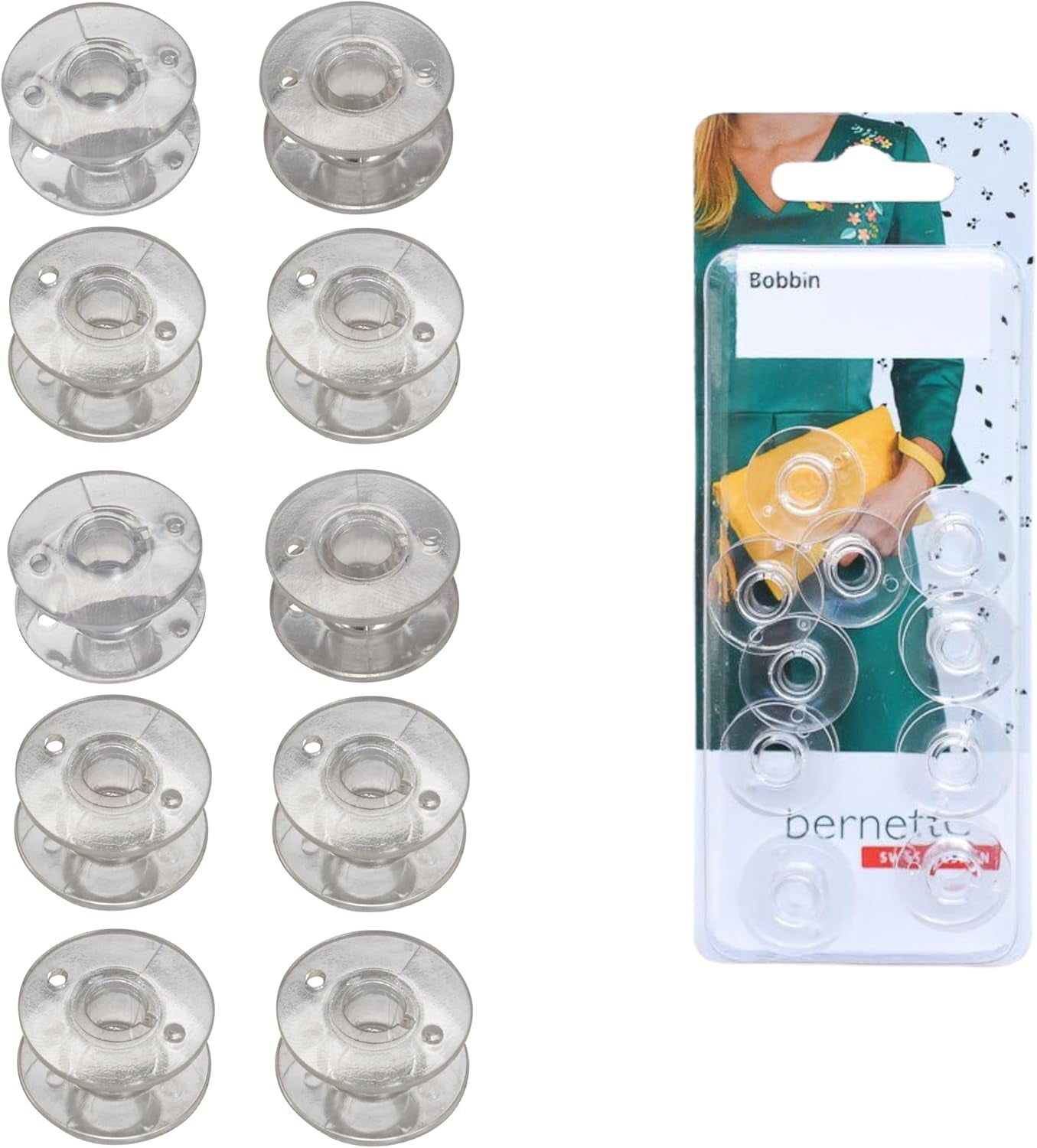 Bobbins [10 Pack] Compatable with  Sewing and Embroidery Machine Models B79, B77, B70, B37, B38, B05 Academy, B05 Crafter, and B79 Yaya Han Edition