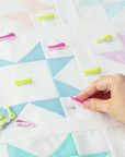 Wonder Sewing Pins, Yellow and Pink