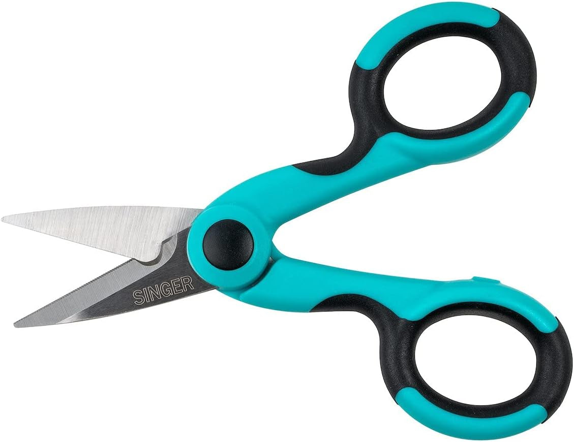 00558 5-1/2-Inch Proseries Heavy Duty Scissors with Power Notch , Teal