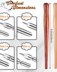 14 Pieces Dip Pen Nibs Holders with Comic Pen Nib Set Calligraphy Wooden Drawing Pen Holder with Stainless Steel Pen Nib for Writing Painting Signing Present