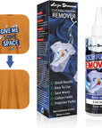 Heat Transfer Vinyl Remover for Fabrics, Rapid Remover Adhesive Remover, Powerful Residue Remover-125 ML