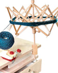 Wooden Umbrella Swift Yarn Winder - Knitting Umbrella 24" Swift Yarn Winder Holder, 1Pcs Swift Yarn Winder