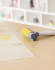 Brayer, Rubber Roller for Crafts, Works with Fabric, Vinyl, Iron-On & Inking Blocks, Extend Life of  Fabricgrip Mat, Compatible with  Maker
