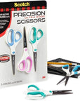 8-Inch Precision Ultra Edge Scissors, 3-Pack (1458-3)