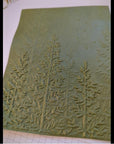 3D Tree Woodland Background Plastic Embossing Folders for Card Making Scrapbooking and Other Paper Crafts 3050933