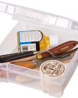 6953AB Clearview 6" X 6" Box Art & Craft Organizer, [1] Plastic Storage Case, Clear
