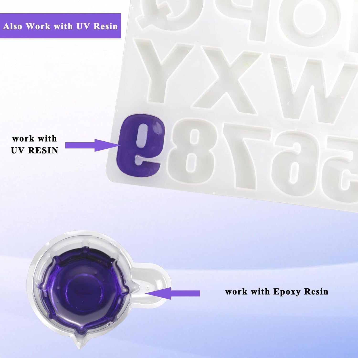 Purple Epoxy Resin Color Dye Colorant Liquid Epoxy Resin Pigment,60Ml,Translucent